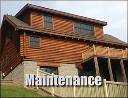  Rutherford College, North Carolina Log Home Maintenance